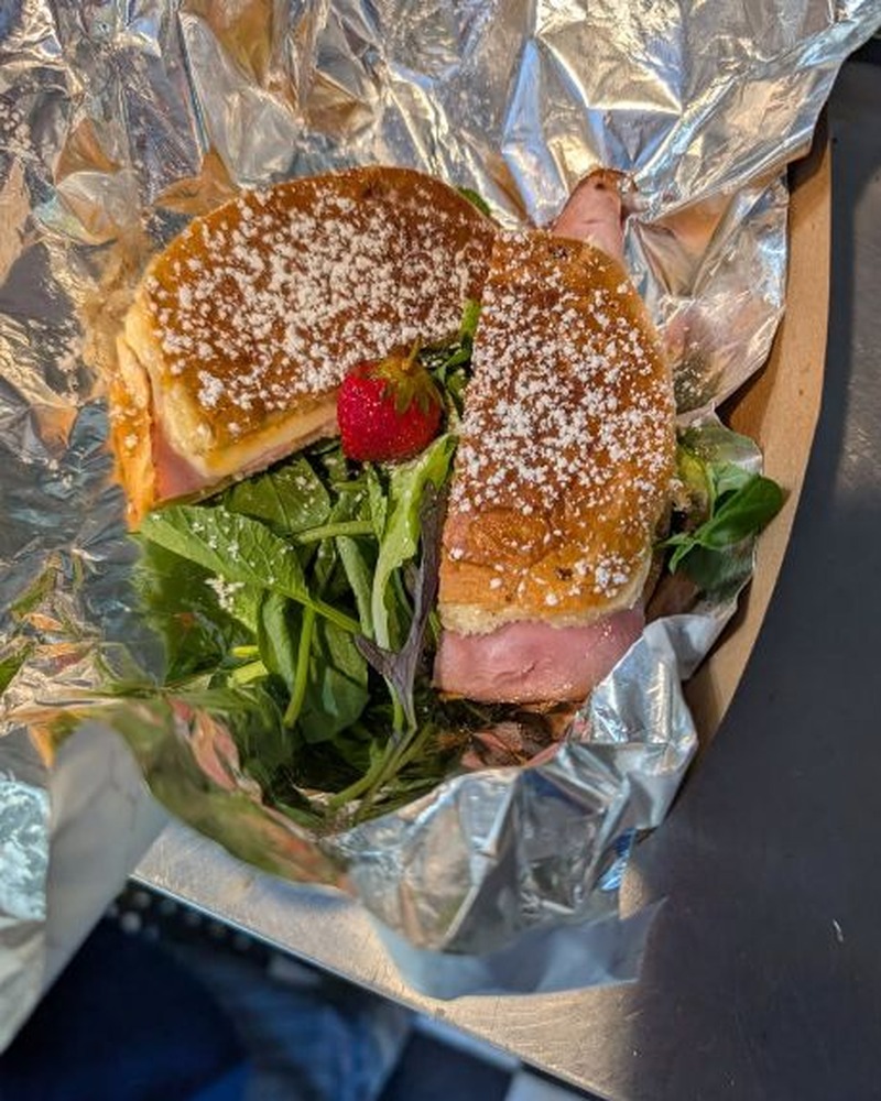 Mallorca sandwich at Go Fish Kinderhook